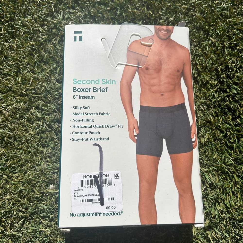 Men’s Tommy John 2pack Second Skin Boxer Briefs X Large size - Picture 3 of 5